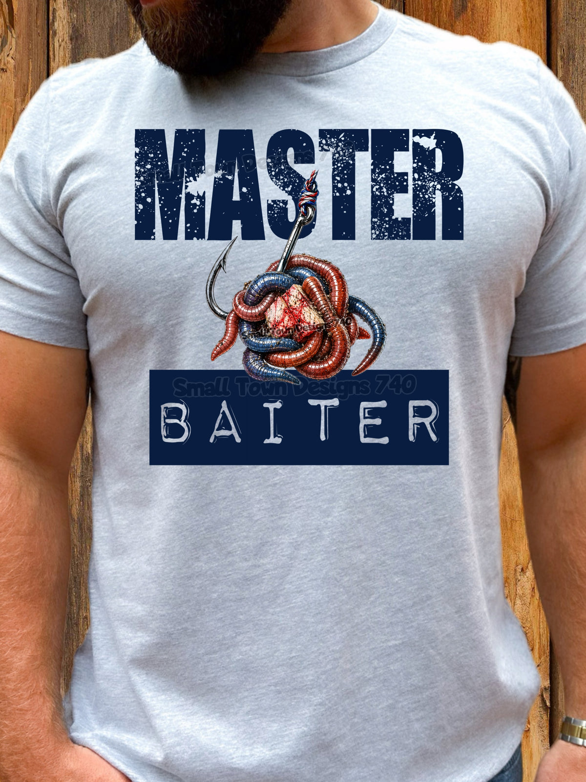 Master baiter worms (STD) DTF Transfer