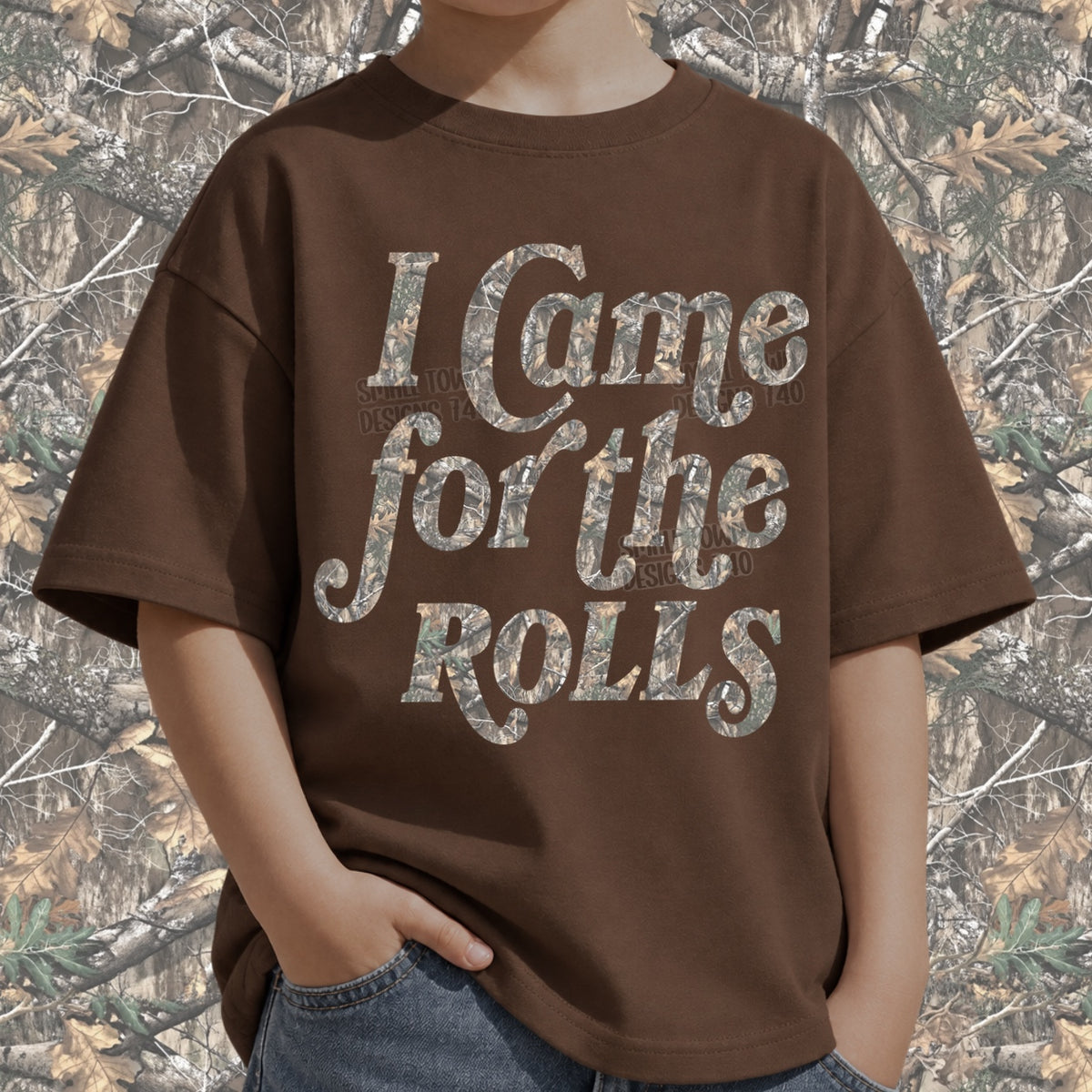 I came for the rolls camo (STD) DTF Transfer
