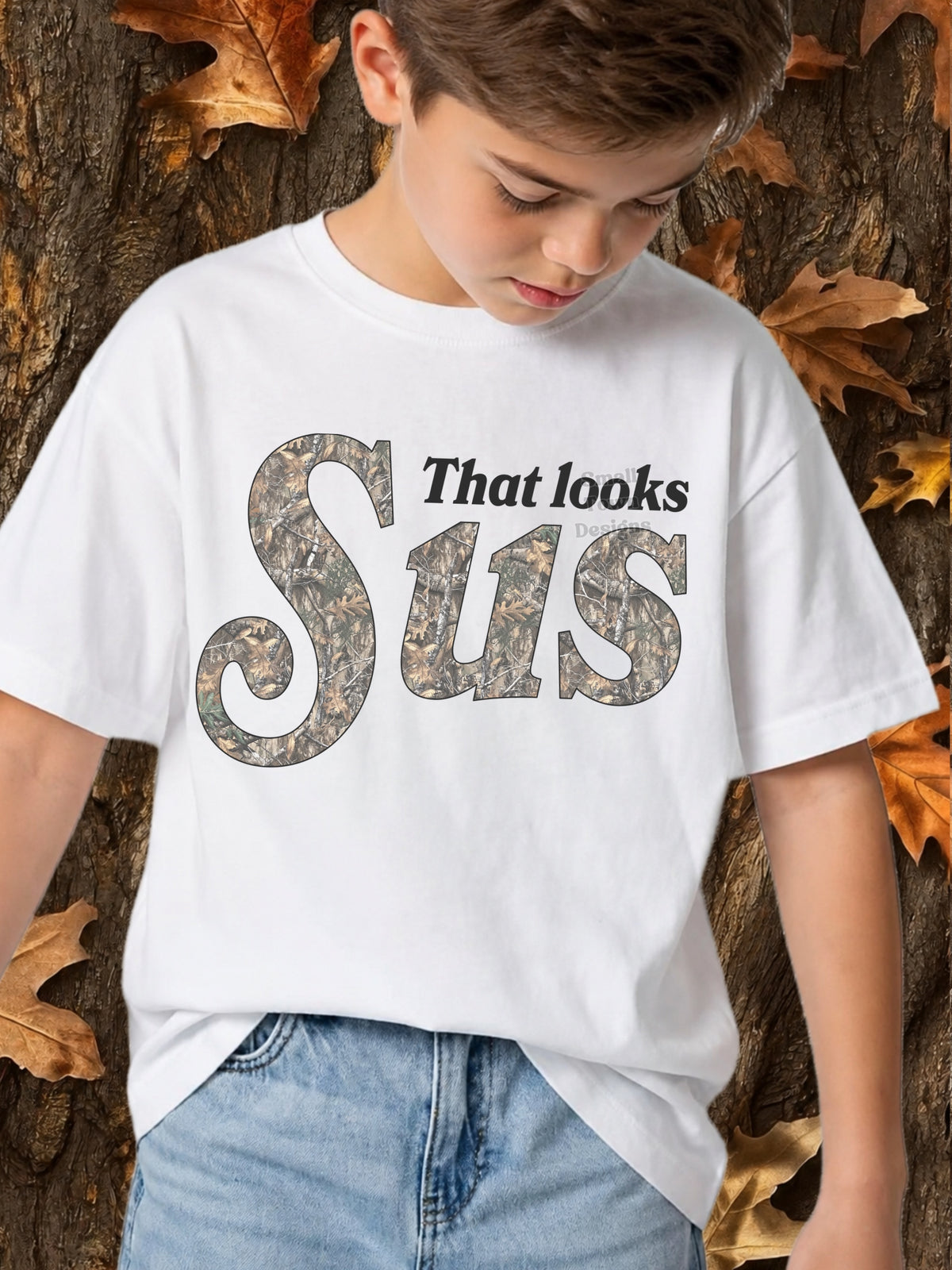 That looks sus camo (STD) DTF Transfer