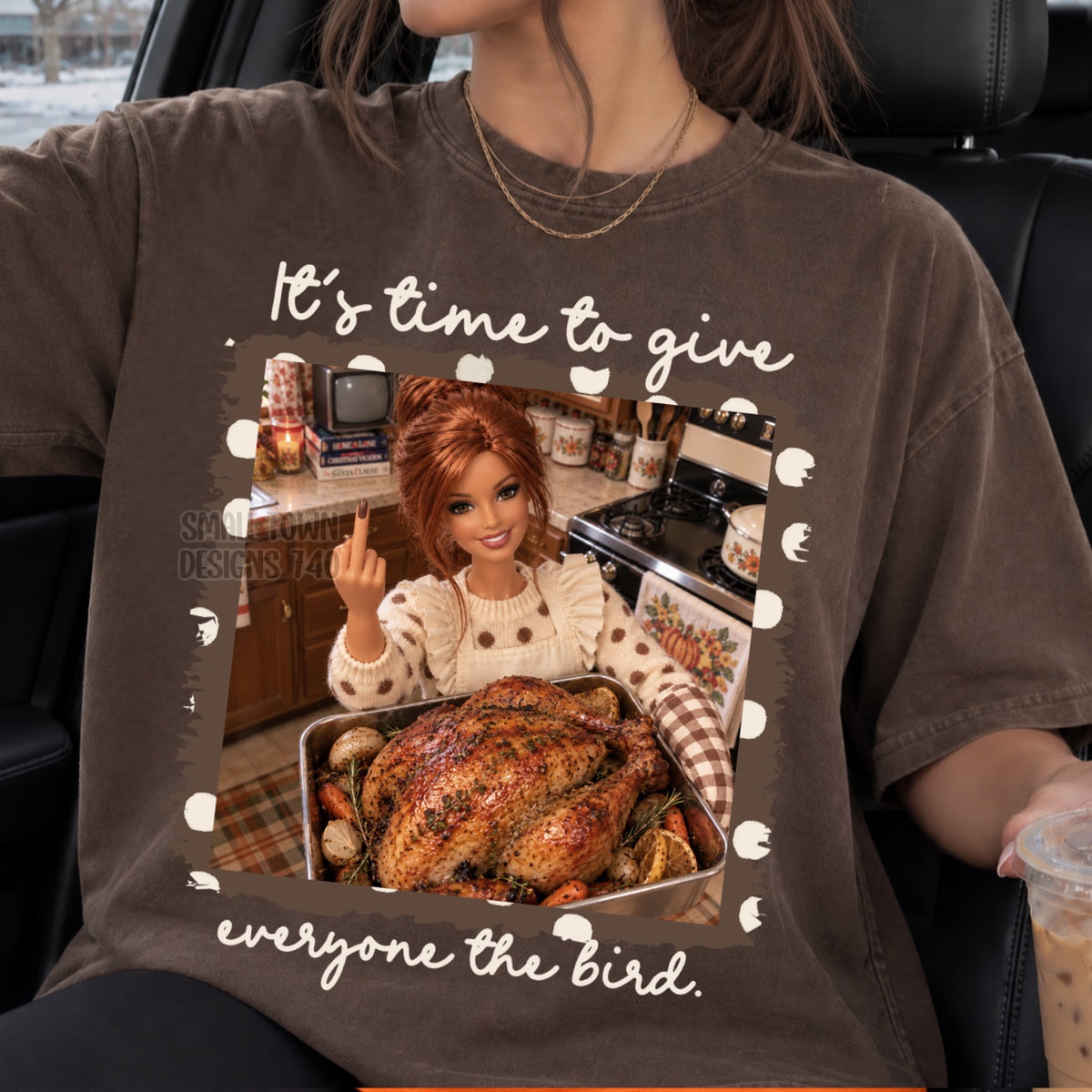 It's time to give everyone the bird red hair doll (STD) DTF