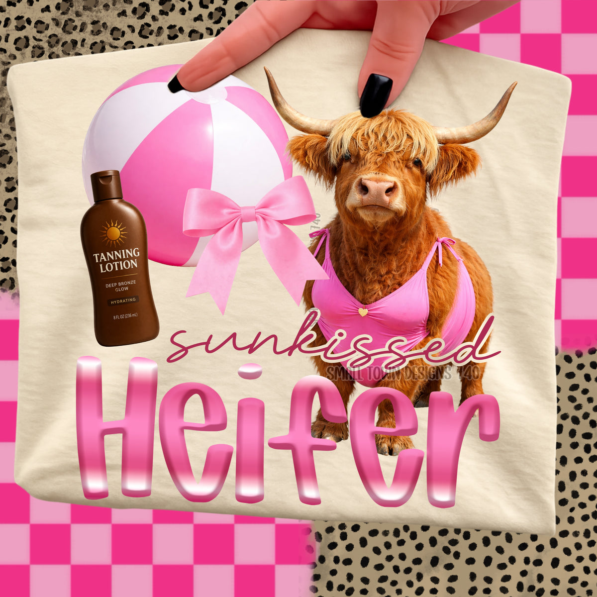 Sunkissed heifer (STD) DTF Transfer