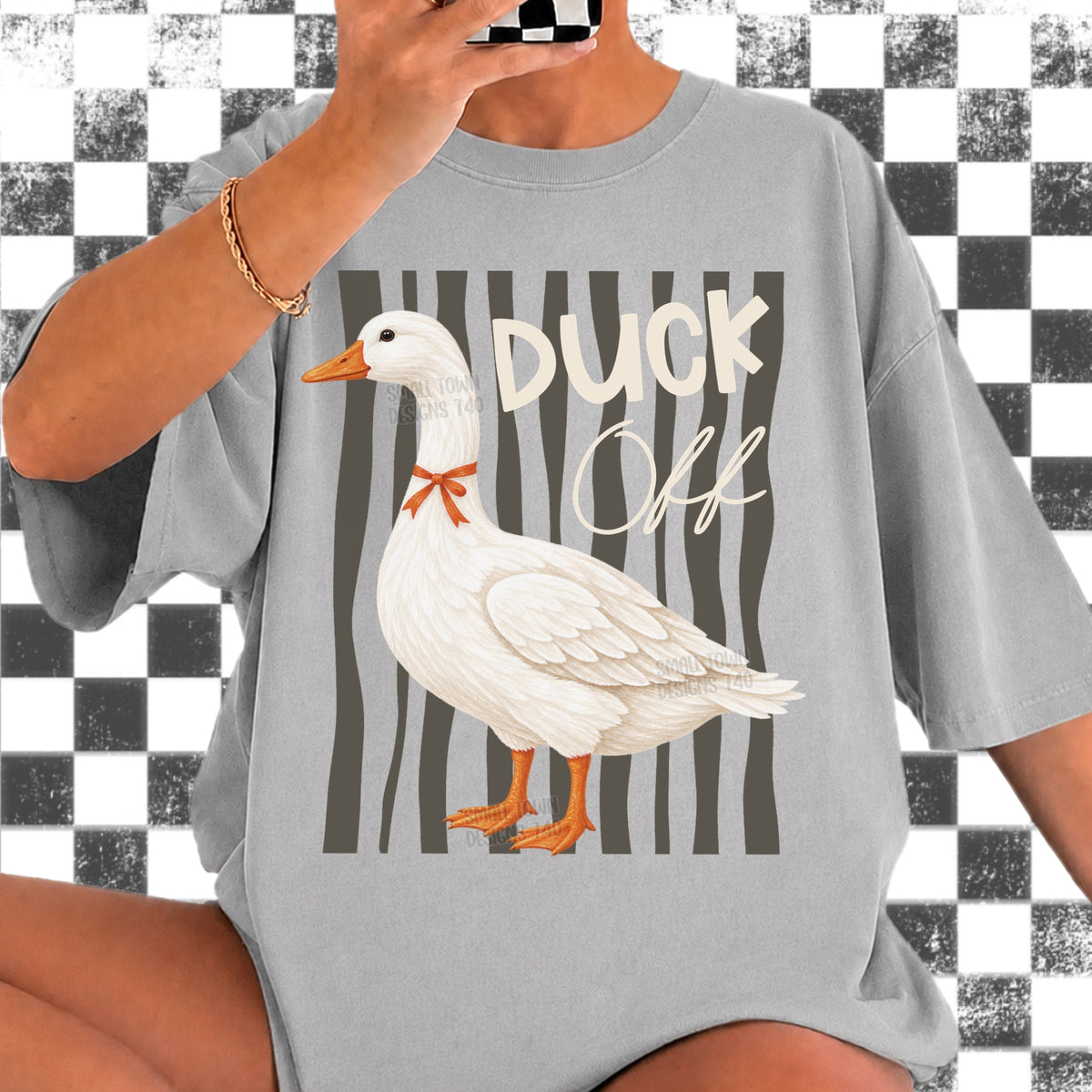 Duck off stripes (STD) DTF Transfer