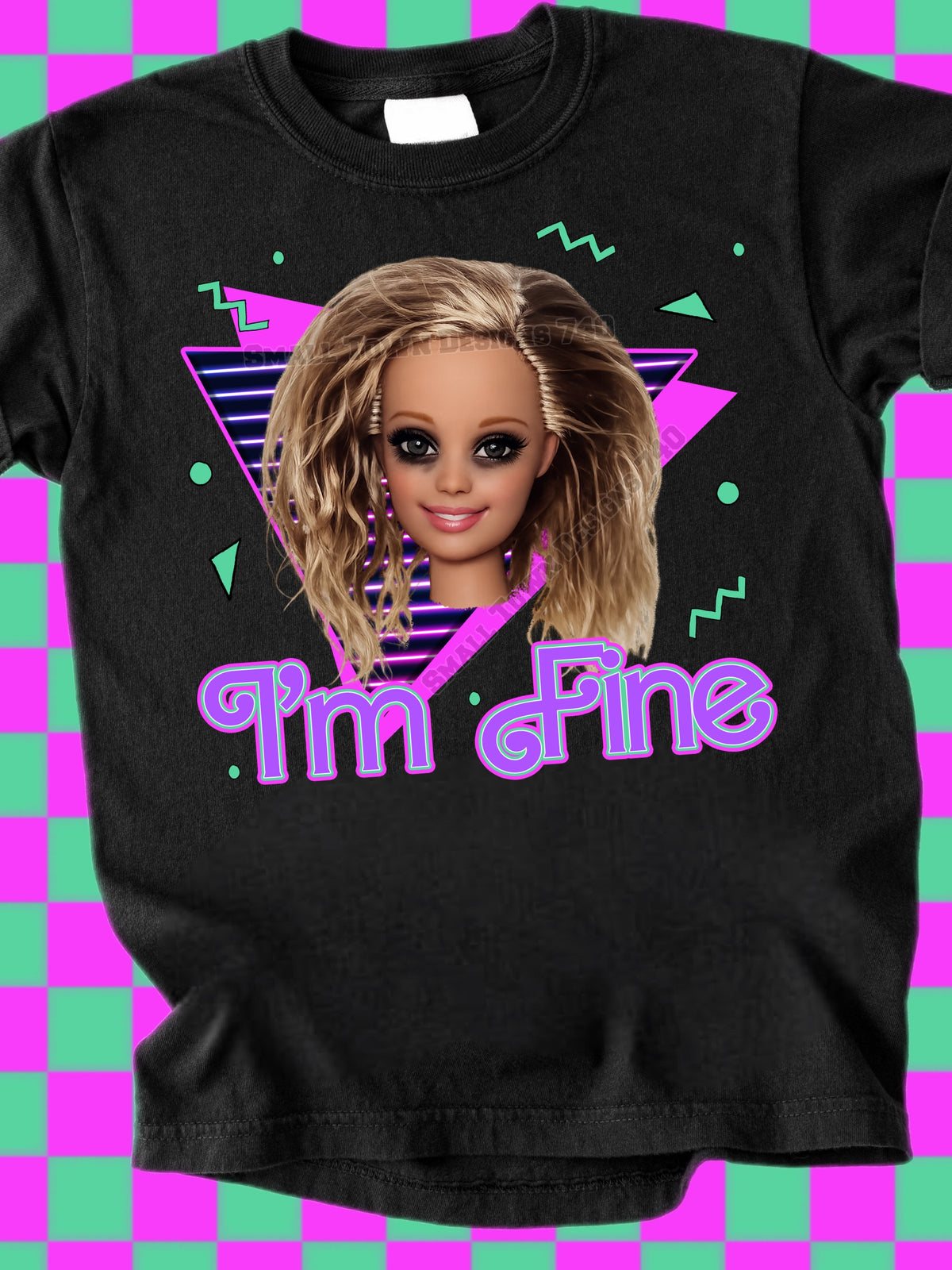I'm fine blonde (STD) DTF Transfer