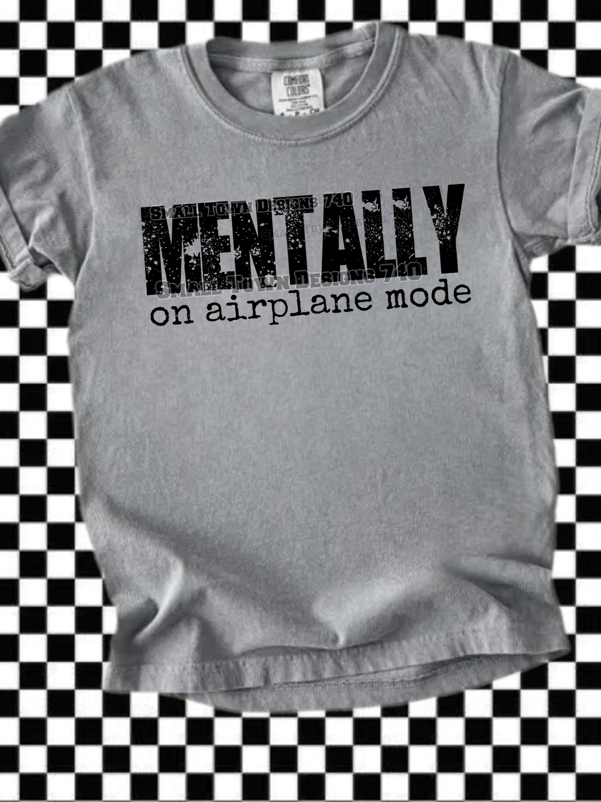 Mentally on airplane mode (STD) DTF Transfer