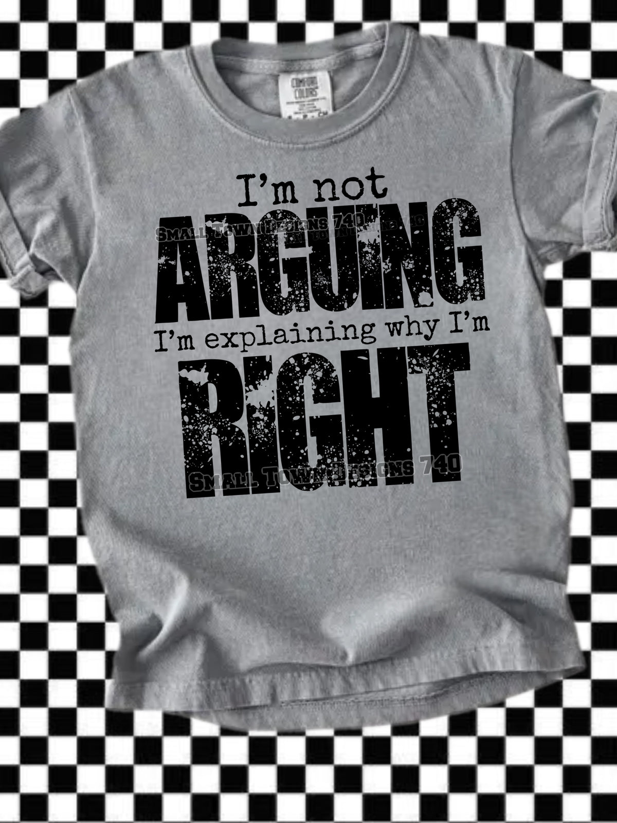 I'm not arguing (STD) DTF Transfer