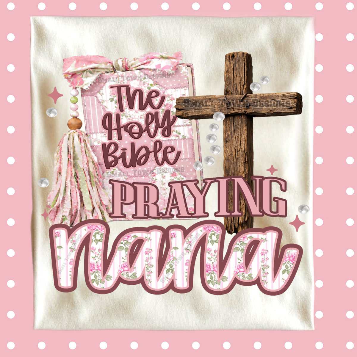 The holy bible praying Nana (STD) DTF Transfer