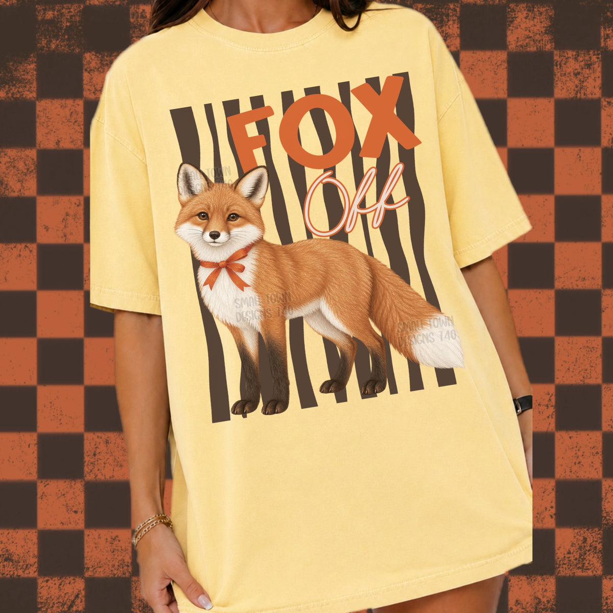 Fox off stripes (STD) DTF Transfer