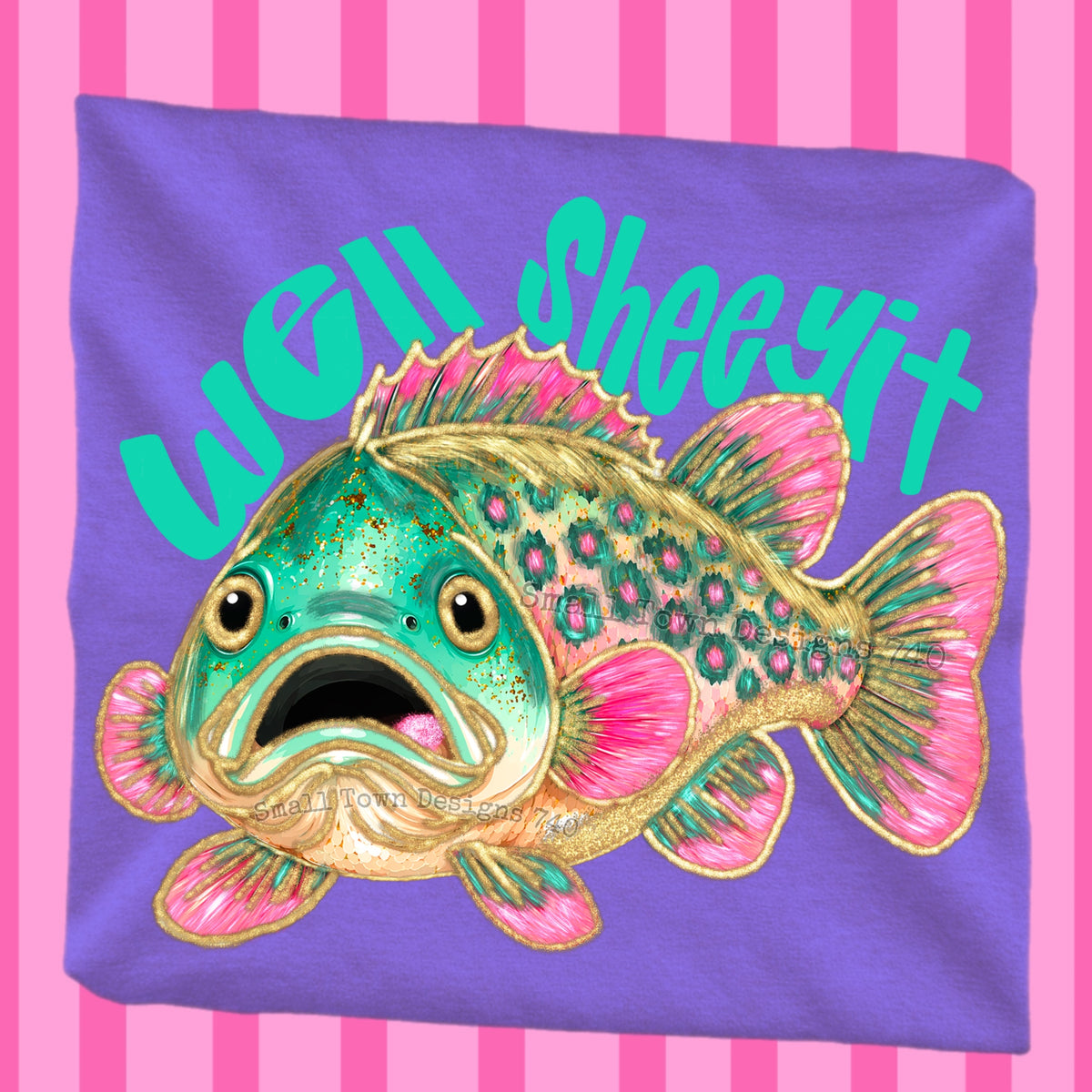 Well sheeyit fish (STD) DTF Transfer