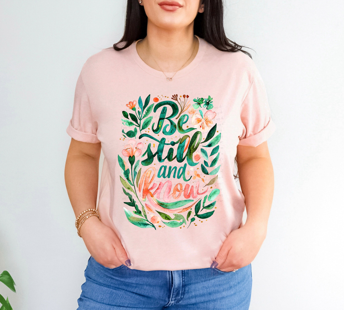 Be Still and Know Coquette 111746 DTF transfer