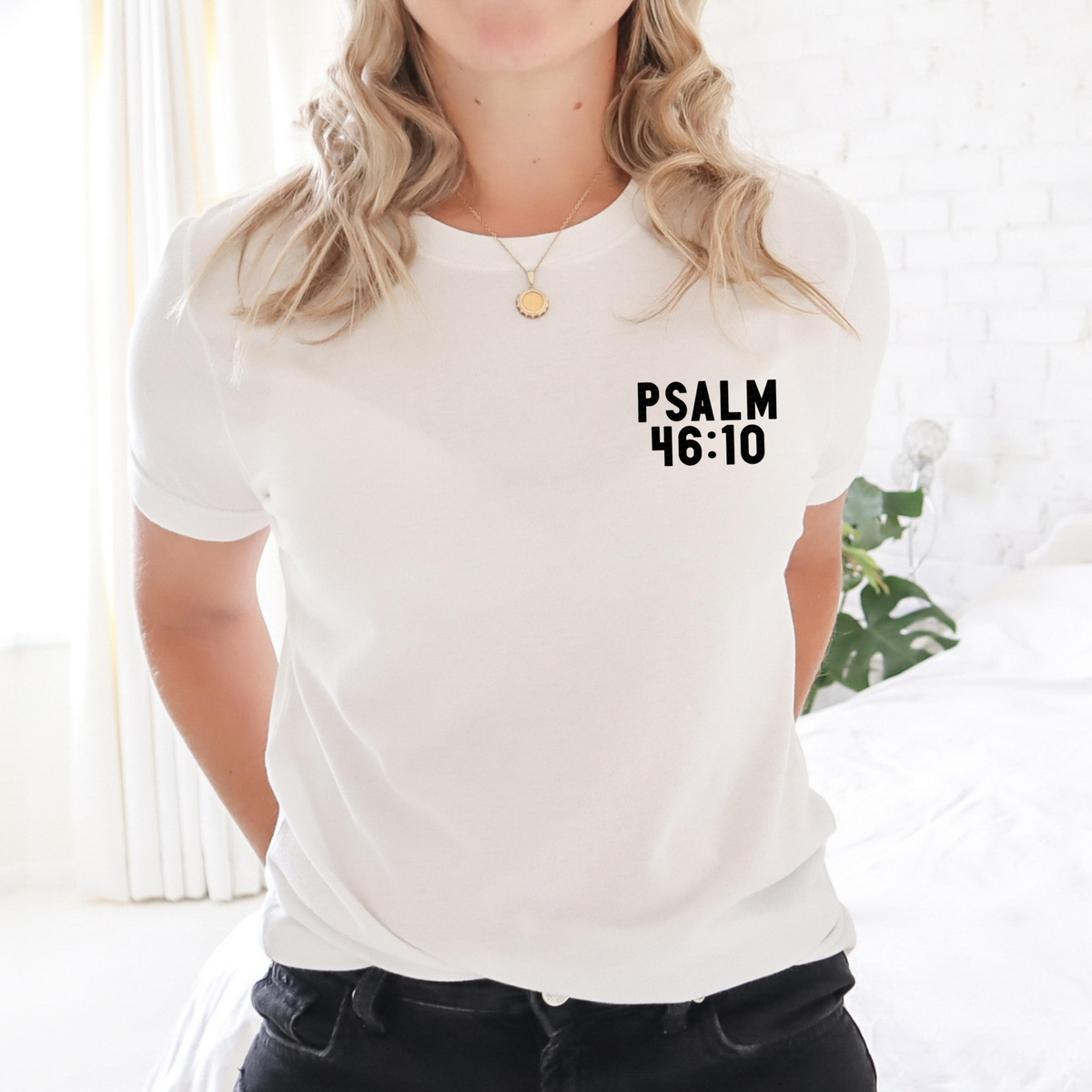 Be Still and Know Pocket Print 117746 DTF transfer