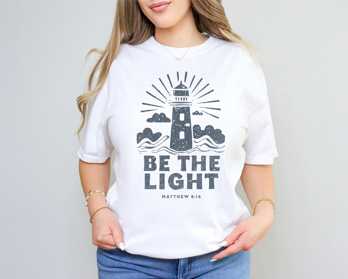 Be The Light GRAY 117667 DTF transfer