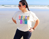 Beach Bum Tree And Sea Shell 74672 DTF Transfer