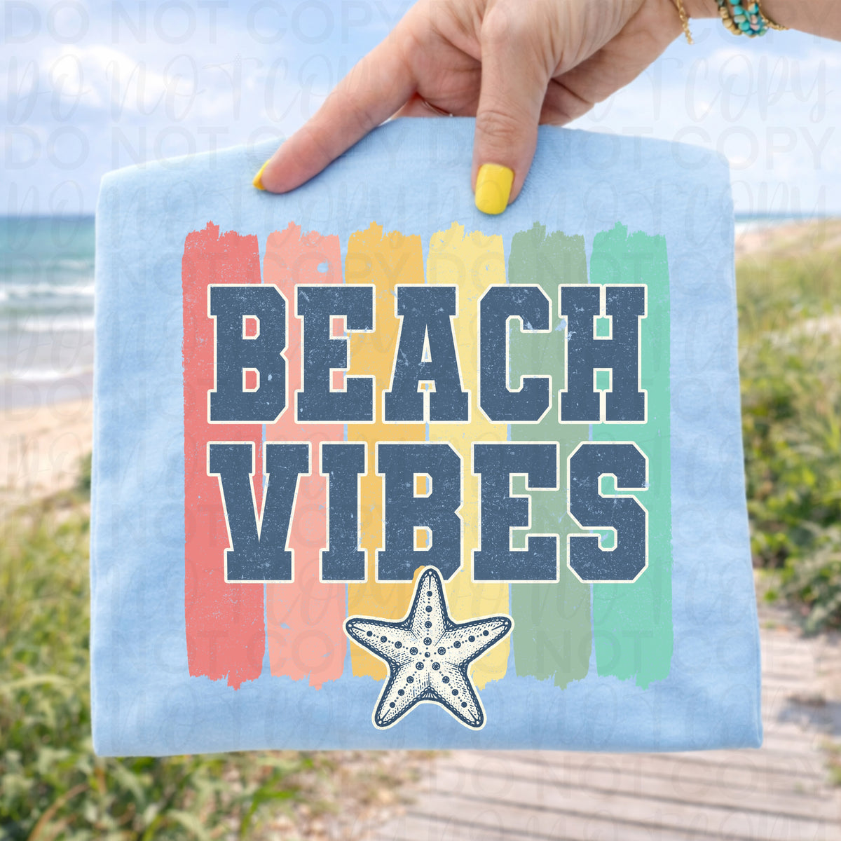 Beach vibes UAC DTF Transfer