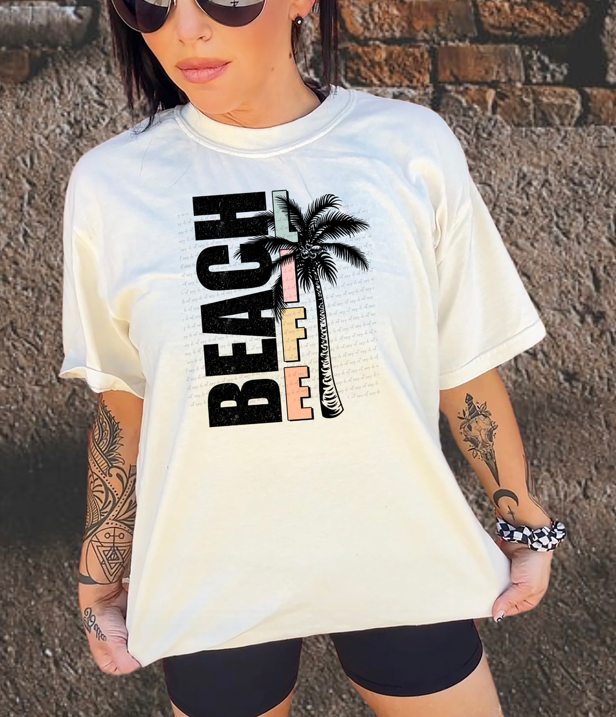 Beach Life (Coconut Tree) 41002 DTF transfers