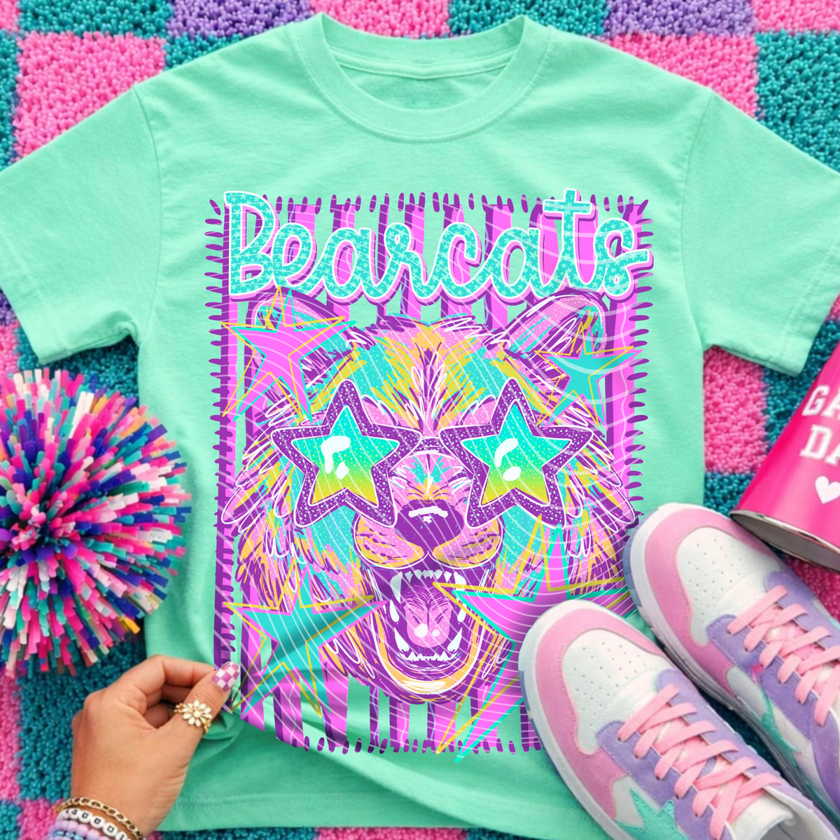 bearcats neon stars (agcm)