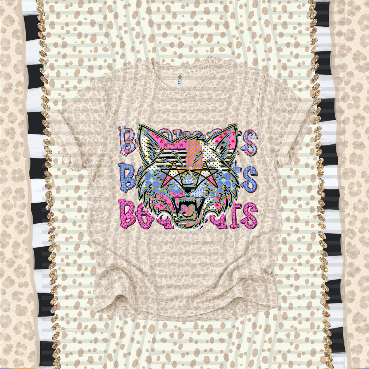 Bearcats-Dolly Doodle Print (Caplinger) DTF Transfer