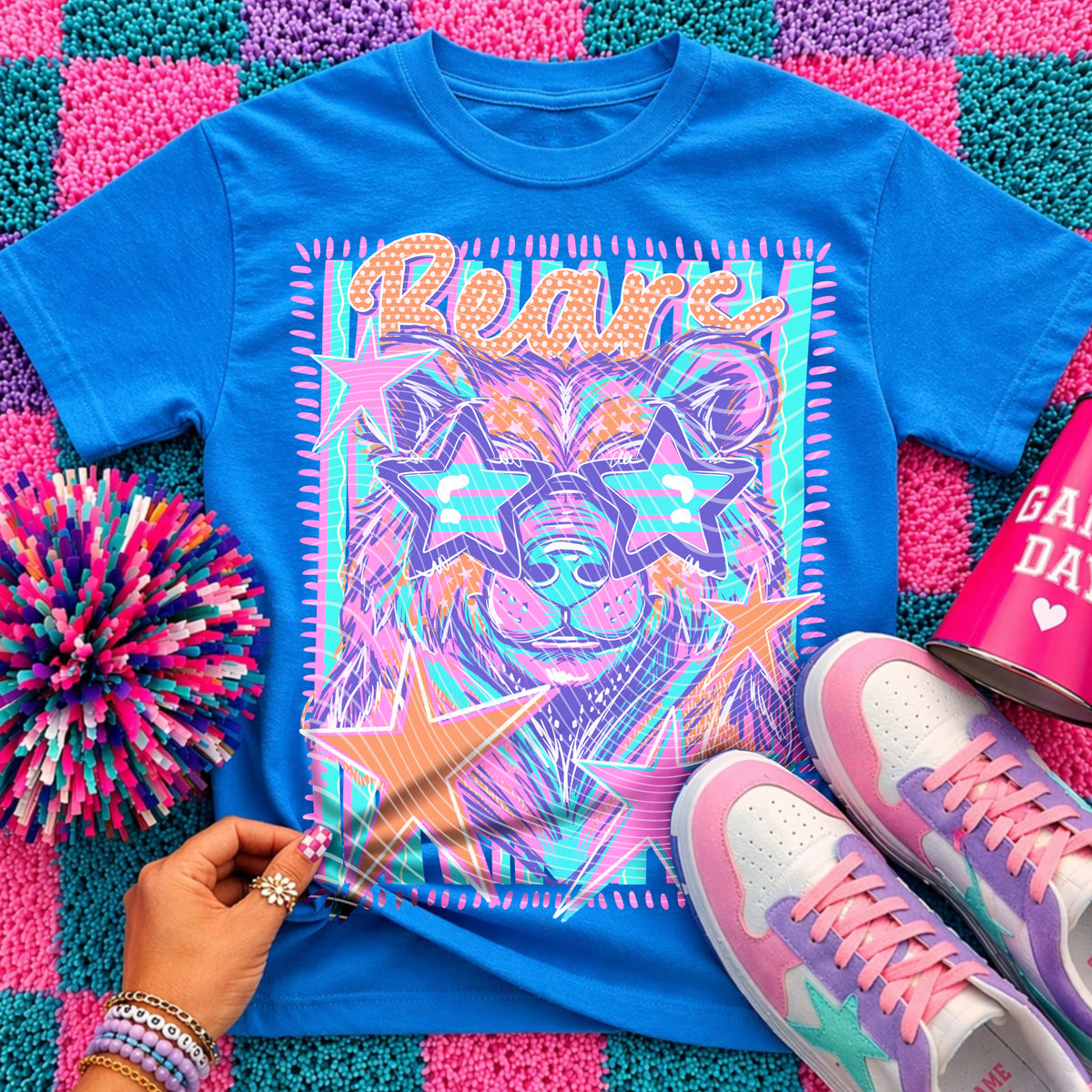 bears neon stars (agcm)
