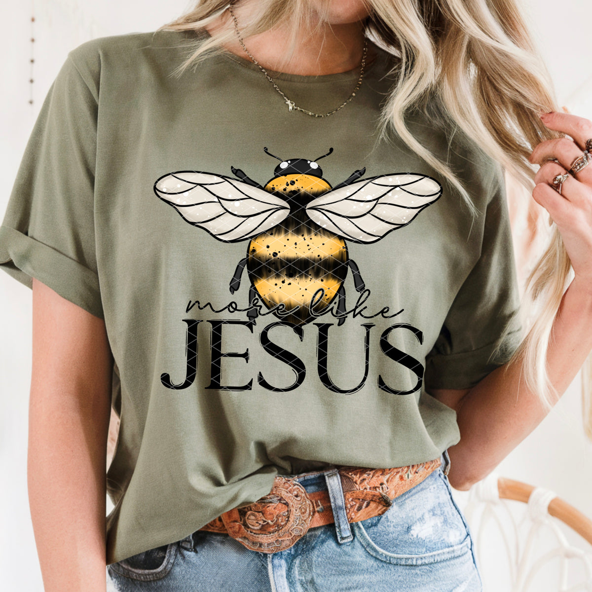 Bee more like Jesus (SDD) DTF Transfer