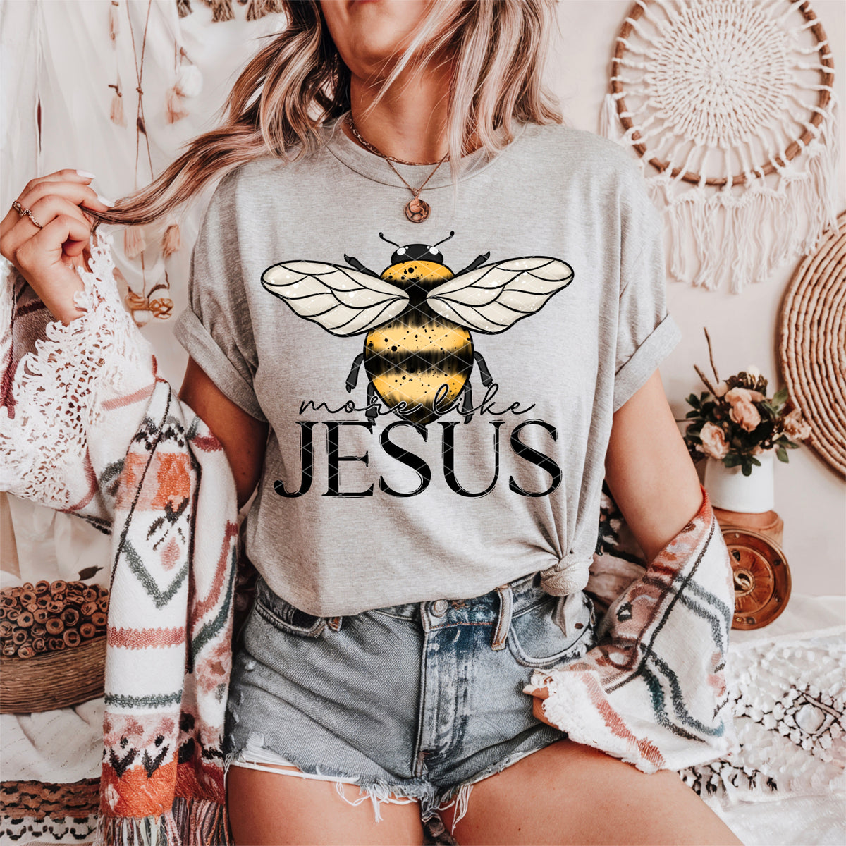 Bee more like Jesus (SDD) DTF Transfer