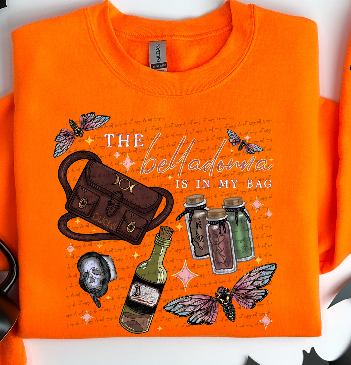 The Belladonna Is In My Bag (Front Print) 54931 DTF transfer