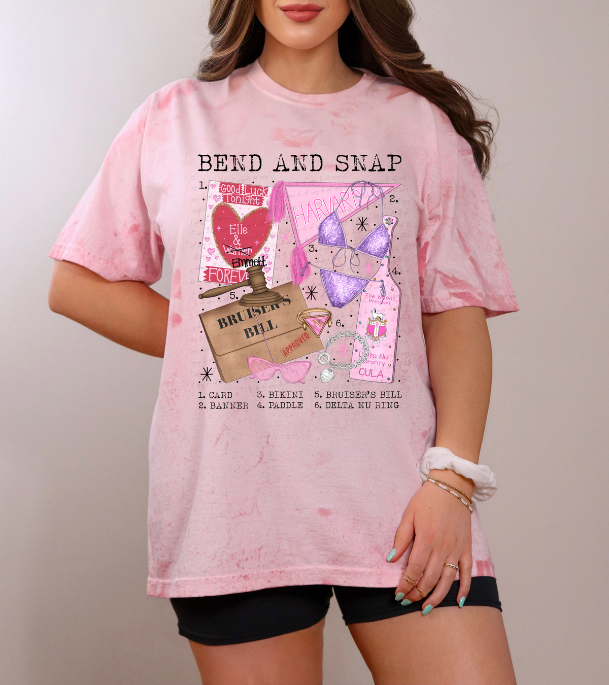 Bend and Snap Chart 115356 DTF transfer