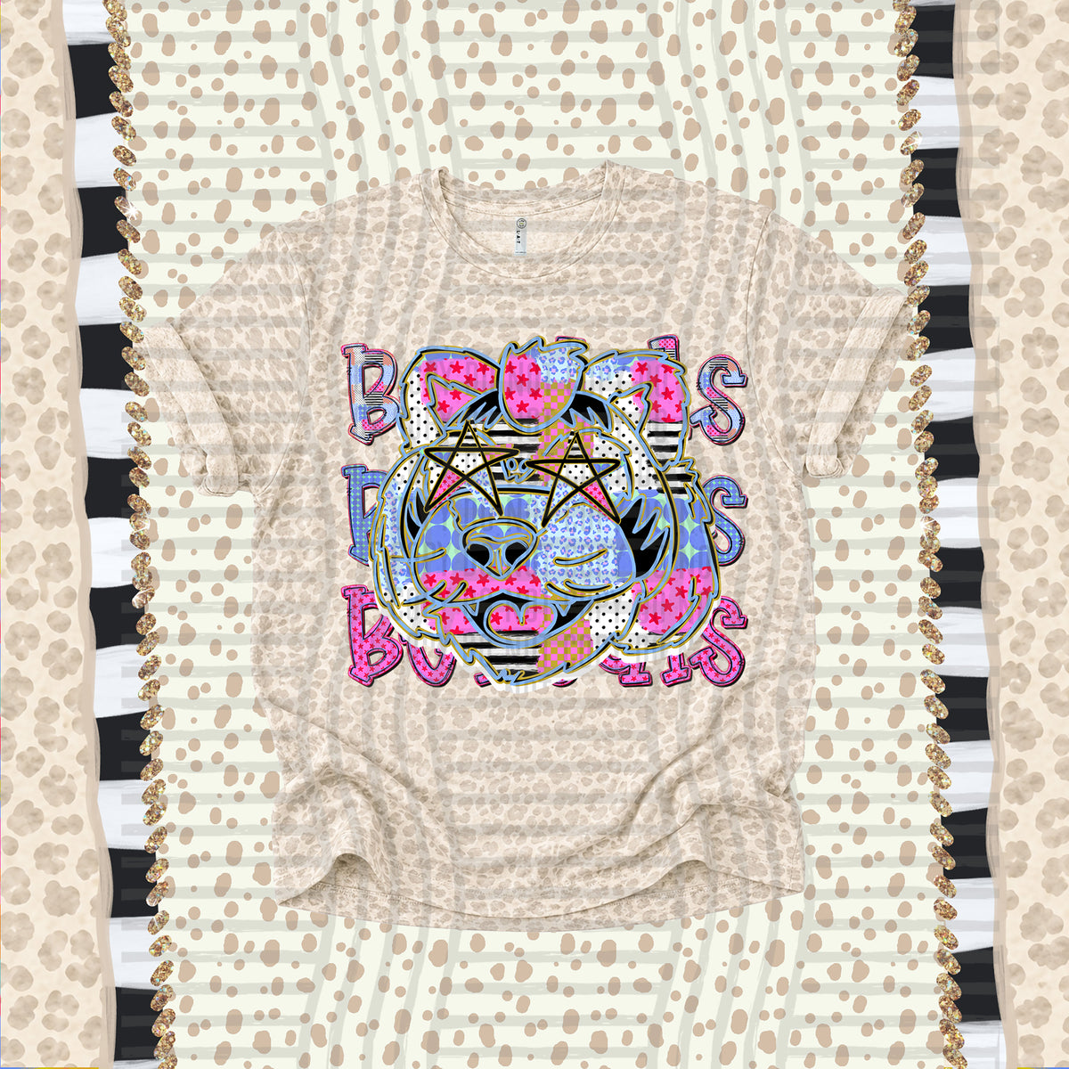 Bengals-Dolly Doodle Print (Caplinger) DTF Transfer