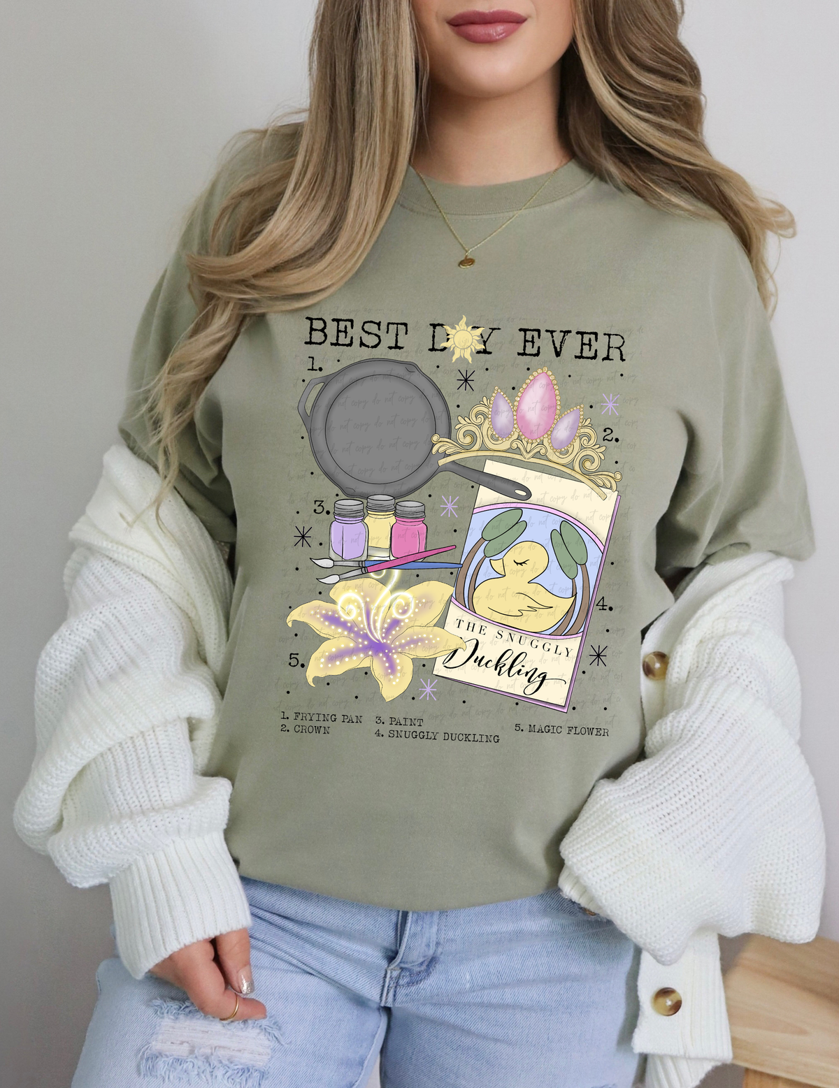 Best Day Ever Chart 115243 DTF transfer