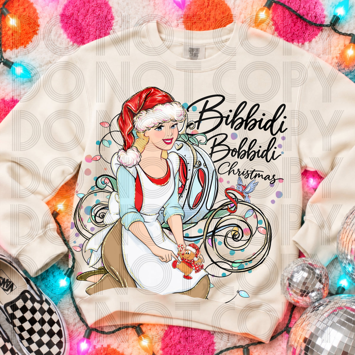 Bibbidi Bobbidi Christmas (Renewed) DTF Transfer