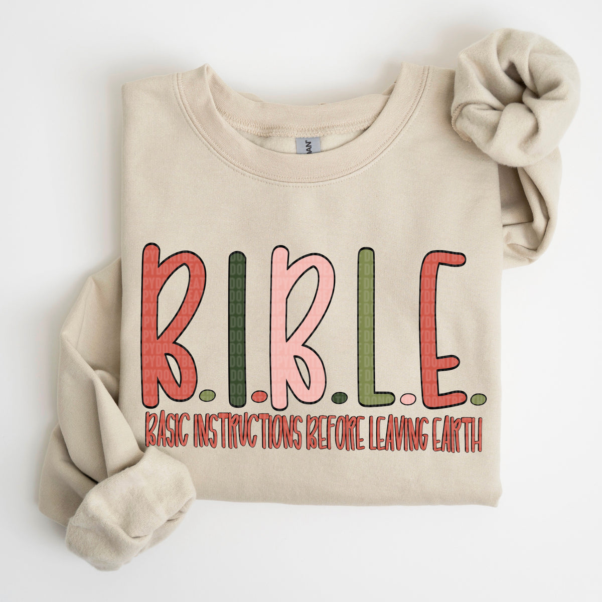 B.I.B.L.E. (SDD) DTF Transfer