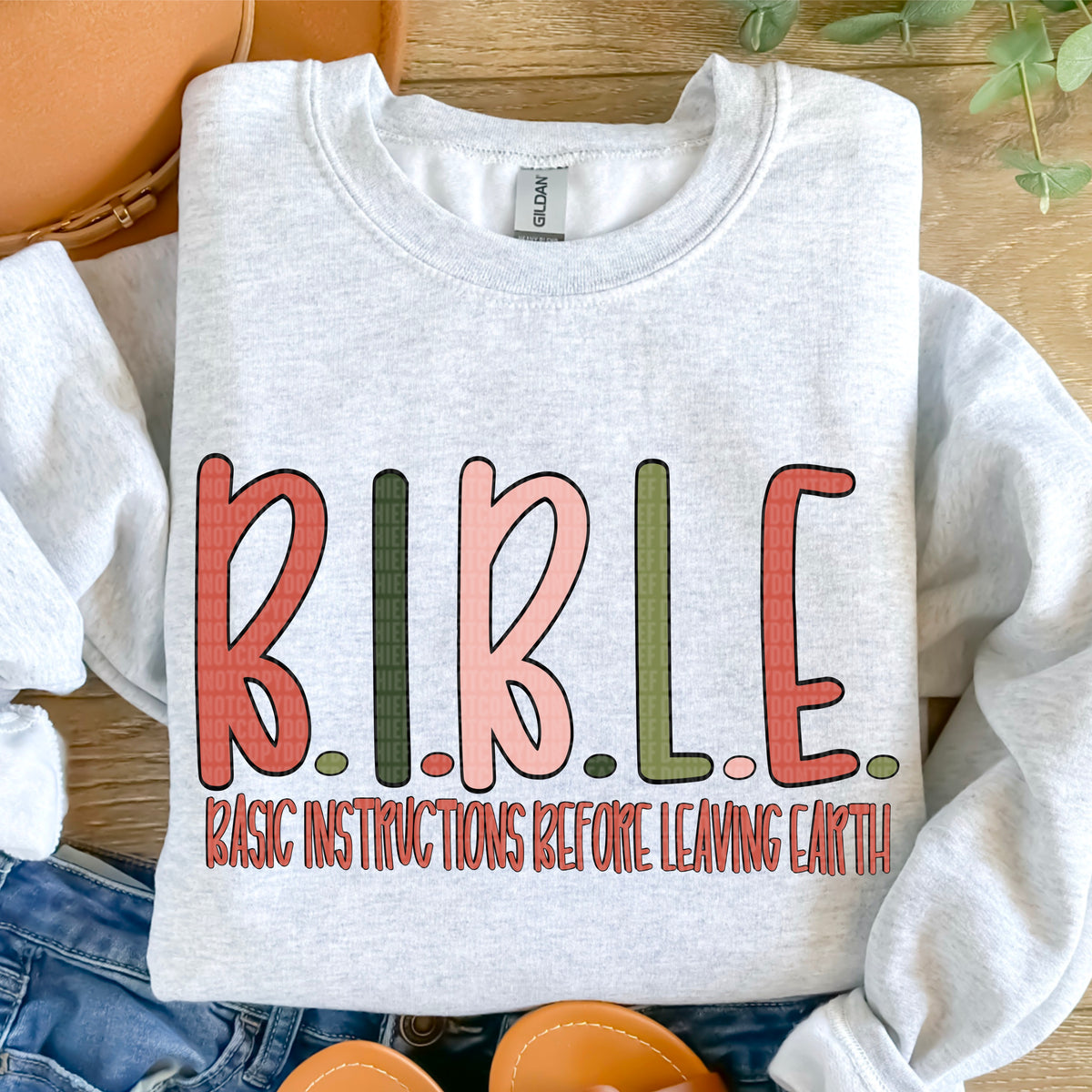 B.I.B.L.E. (SDD) DTF Transfer