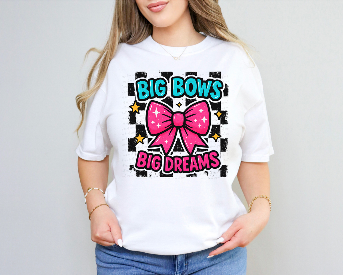 Big Bows Big Dreams 117764 DTF transfer