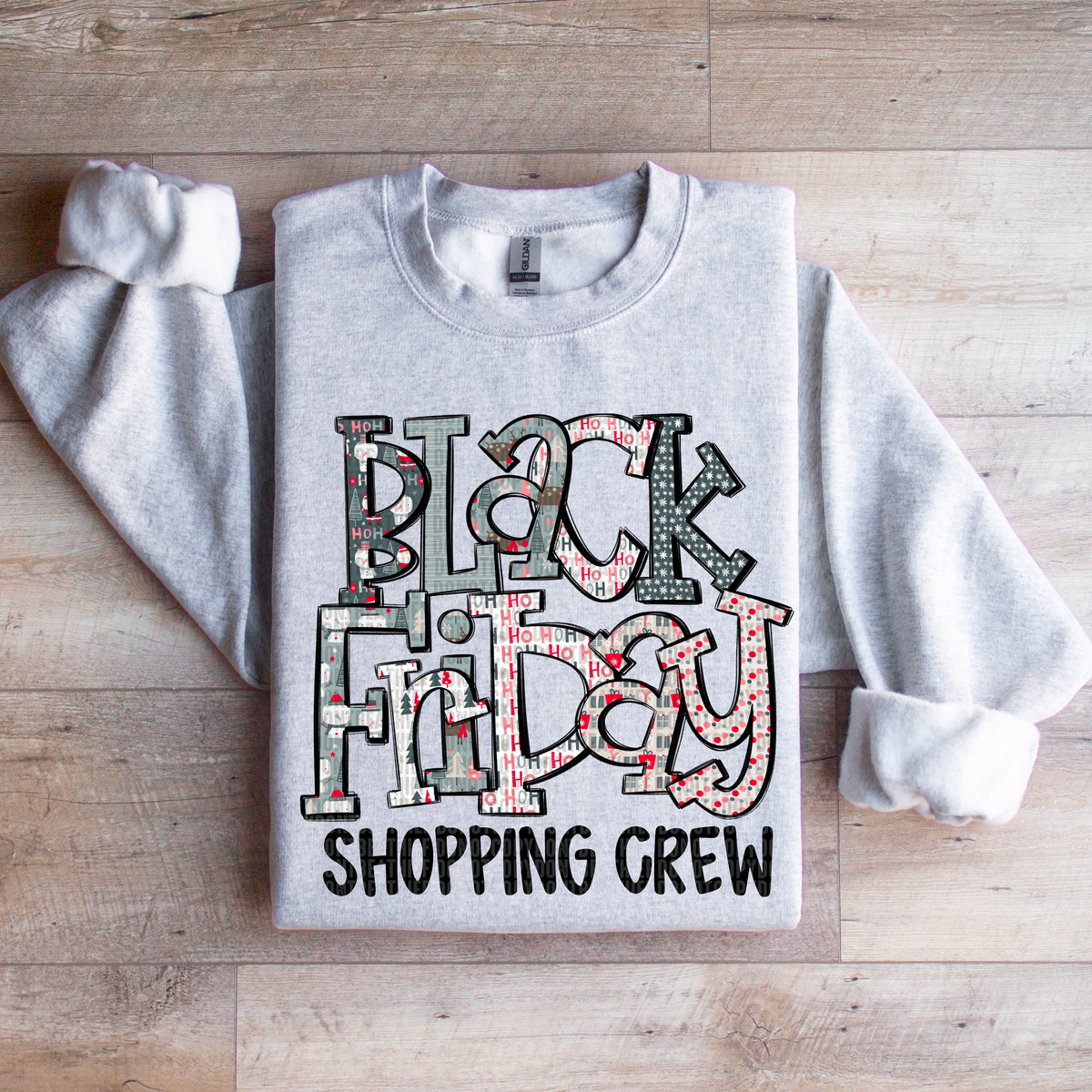 Black Friday Shopping Crew (SDD) DTF Transfer