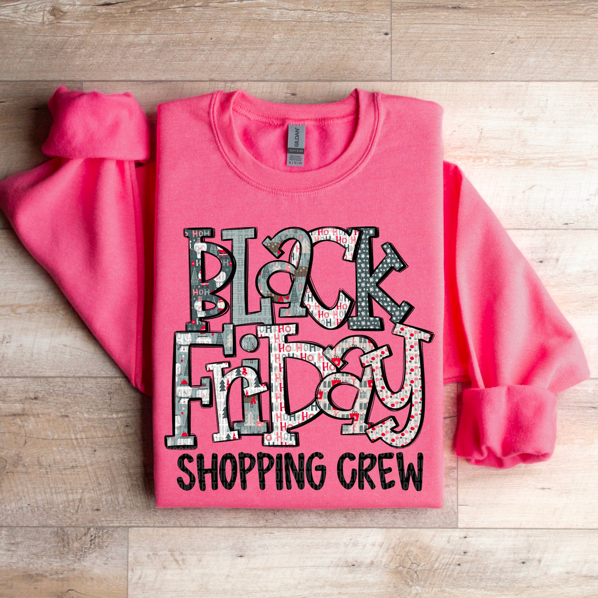 Black Friday Shopping Crew (SDD) DTF Transfer