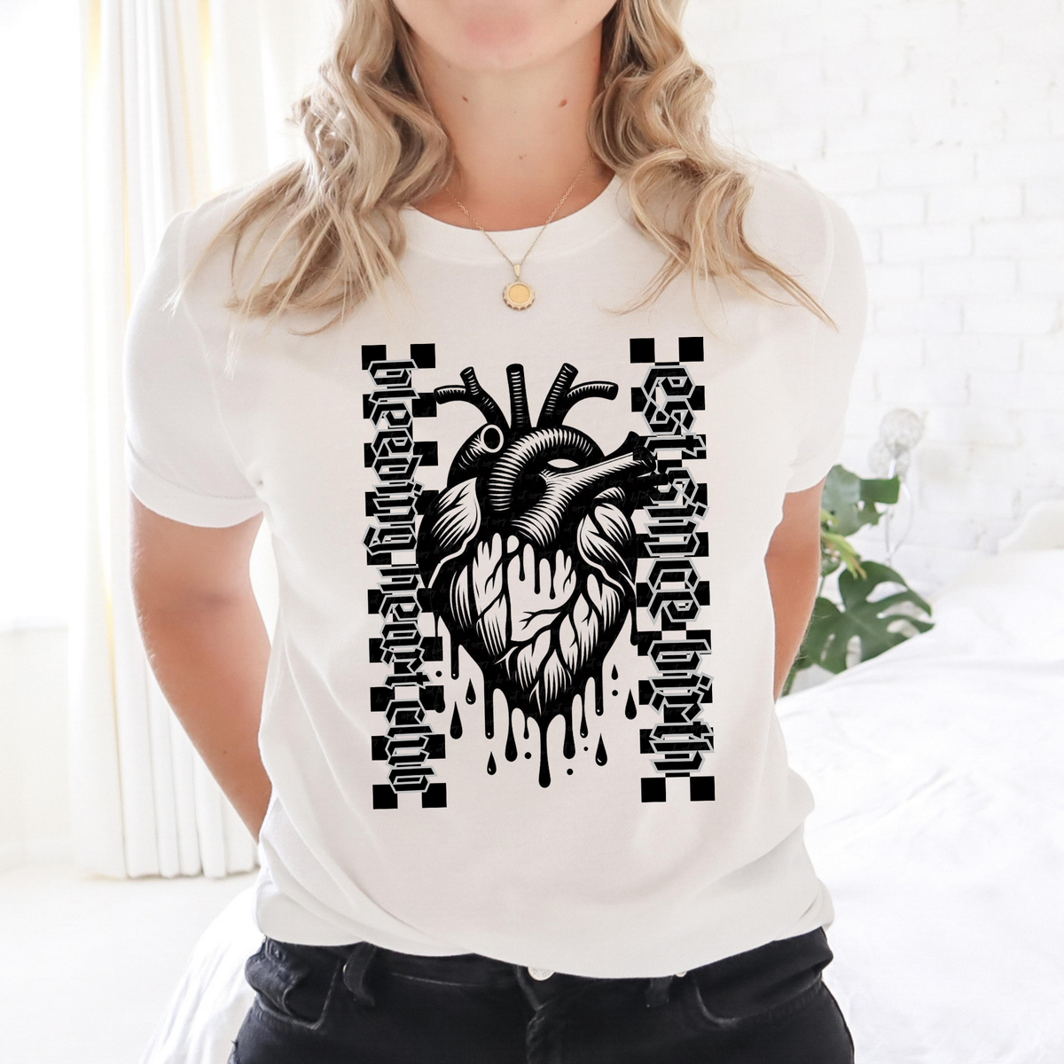 Bleeding Heart Club Est. Since Birth 117815 DTF transfer