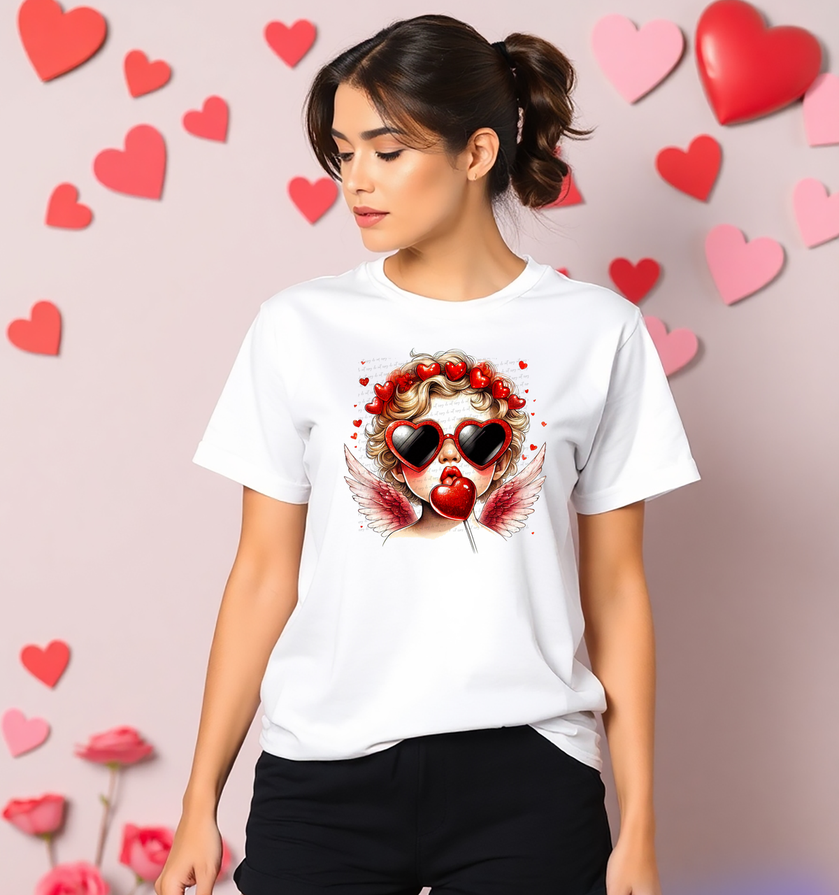 Blonde Cupid Sucker 76433 DTF Transfer