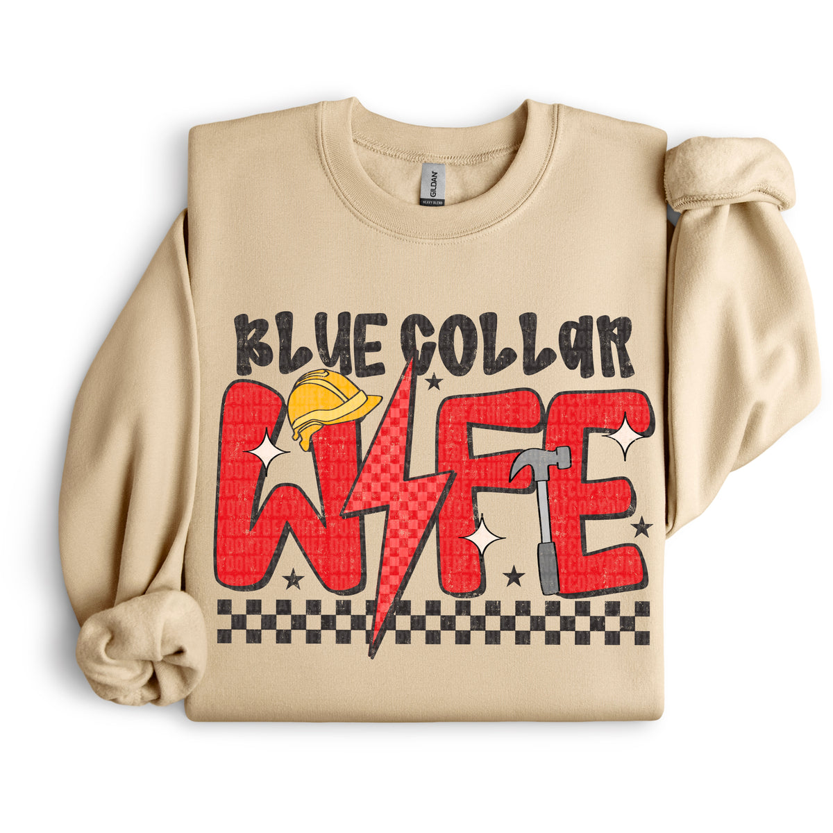 Blue Collar Wife 104488 DTF transfer