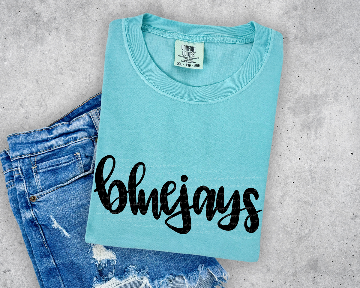 Bluejays Hand Lettered 54012 DTF transfer