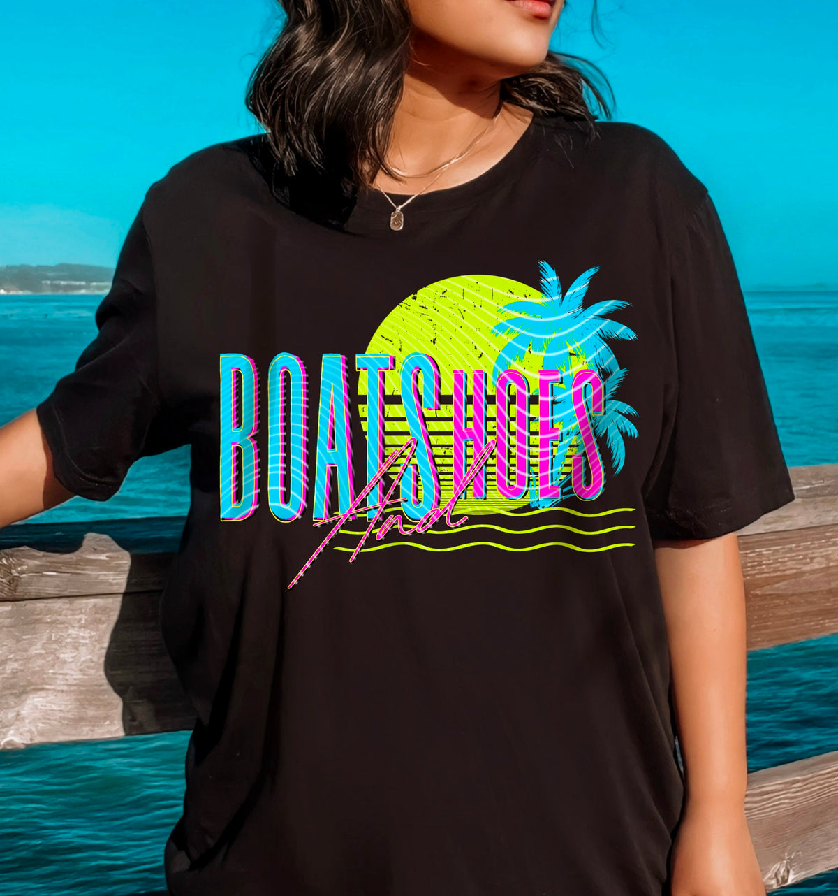 Boats and Hoes (AG) DTF transfer