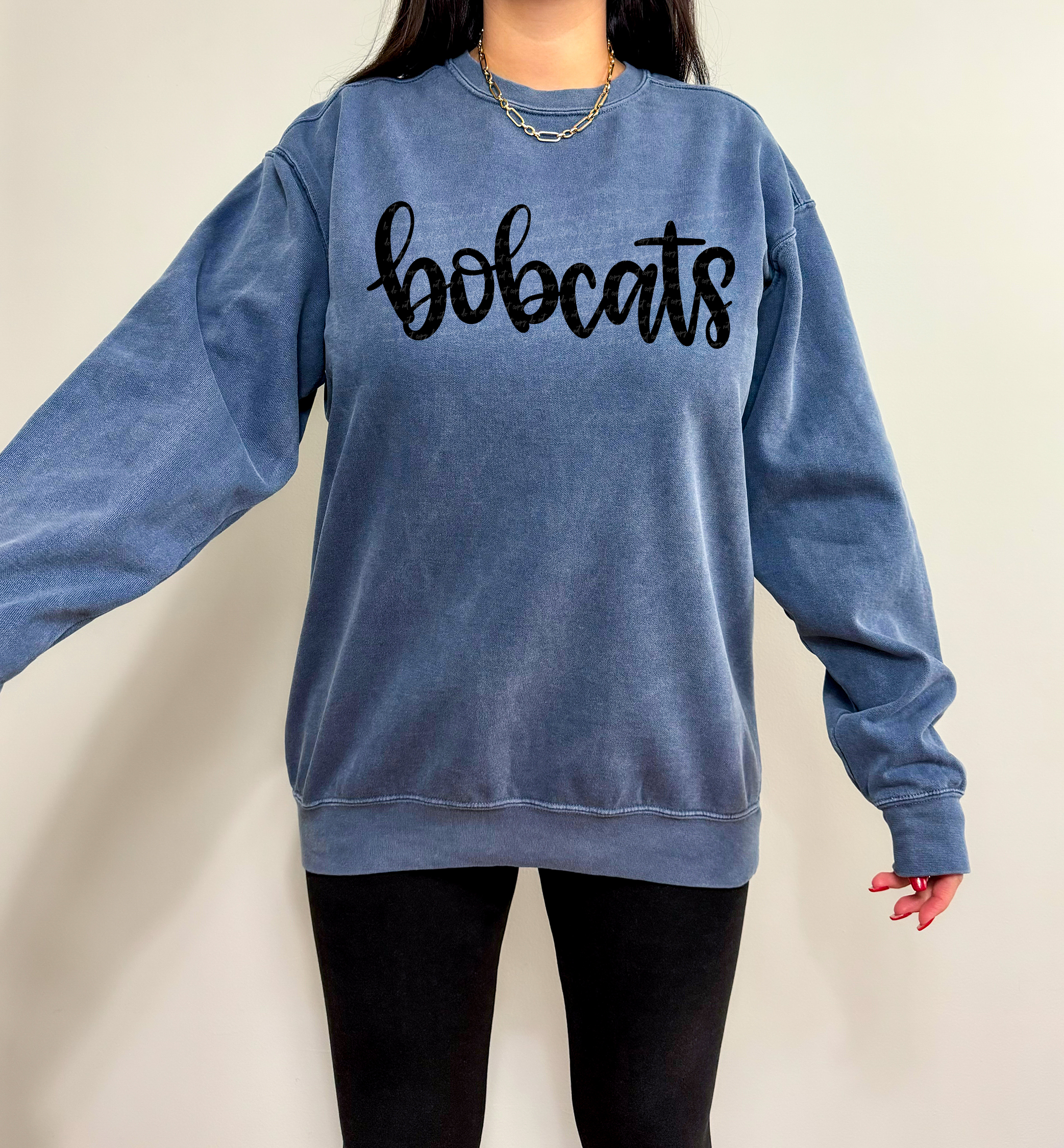 Bobcats Hand Lettered 54013 DTF transfer – Mud & Grace Transfers
