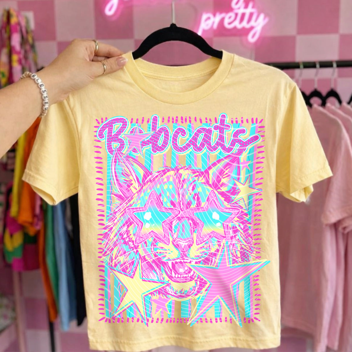 bobcats neon stars (agcm)
