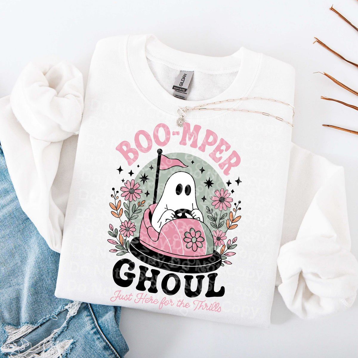 Boo-mper ghoul (Irene) DTF Transfer
