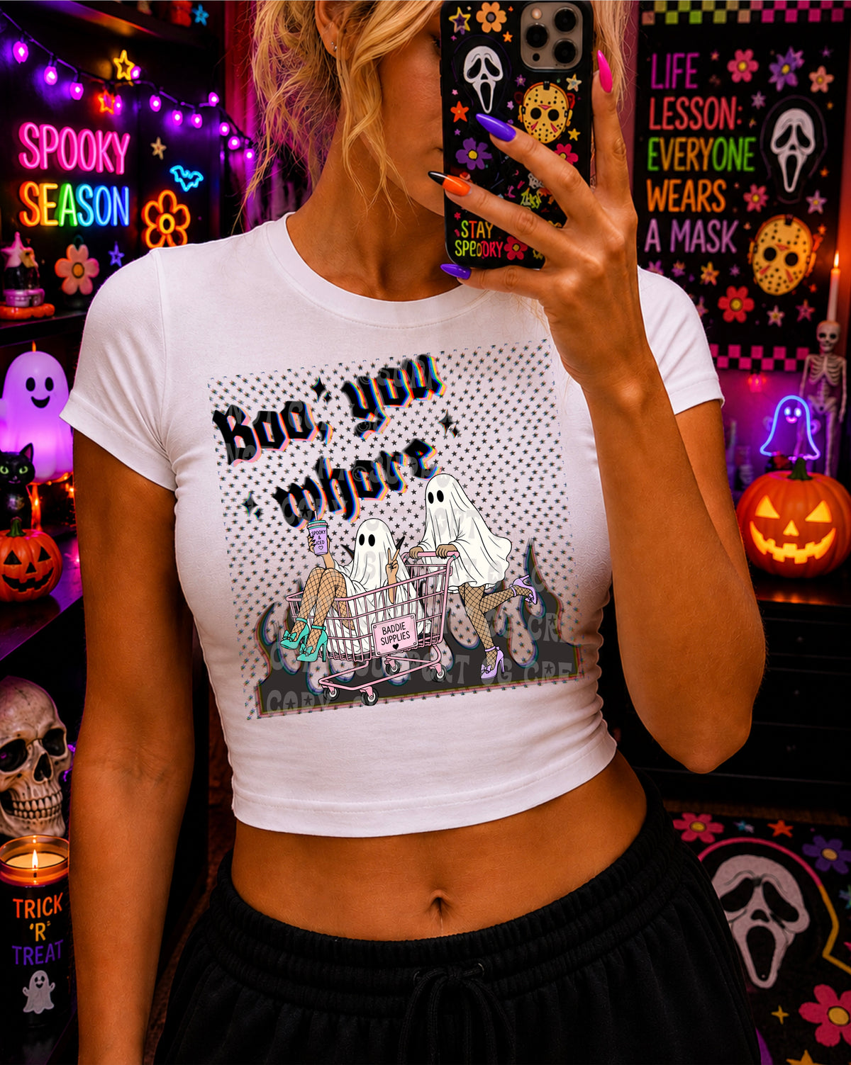 Boo you whore (DD) DTF Transfer
