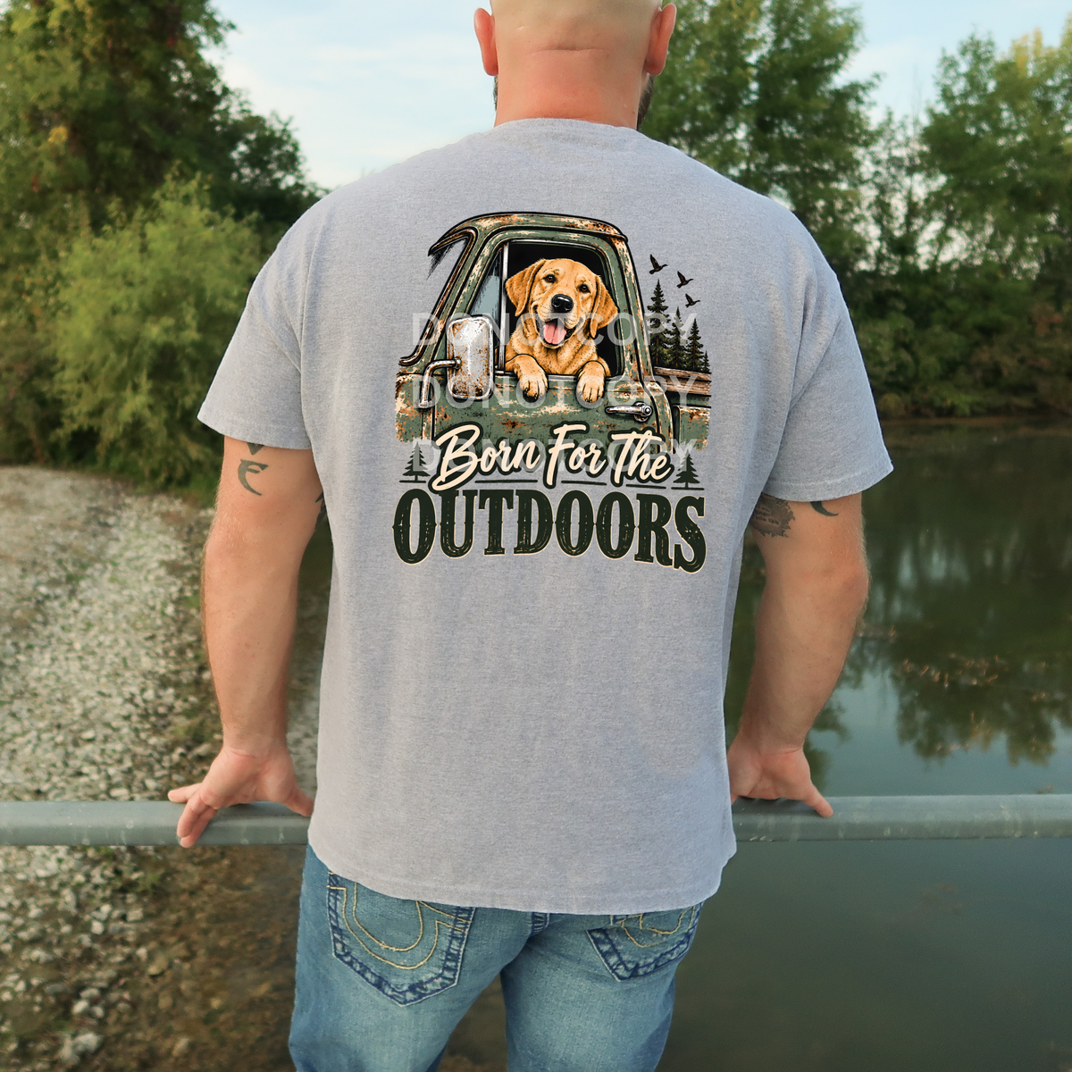 Born for the outdoors (CSG) DTF Transfer
