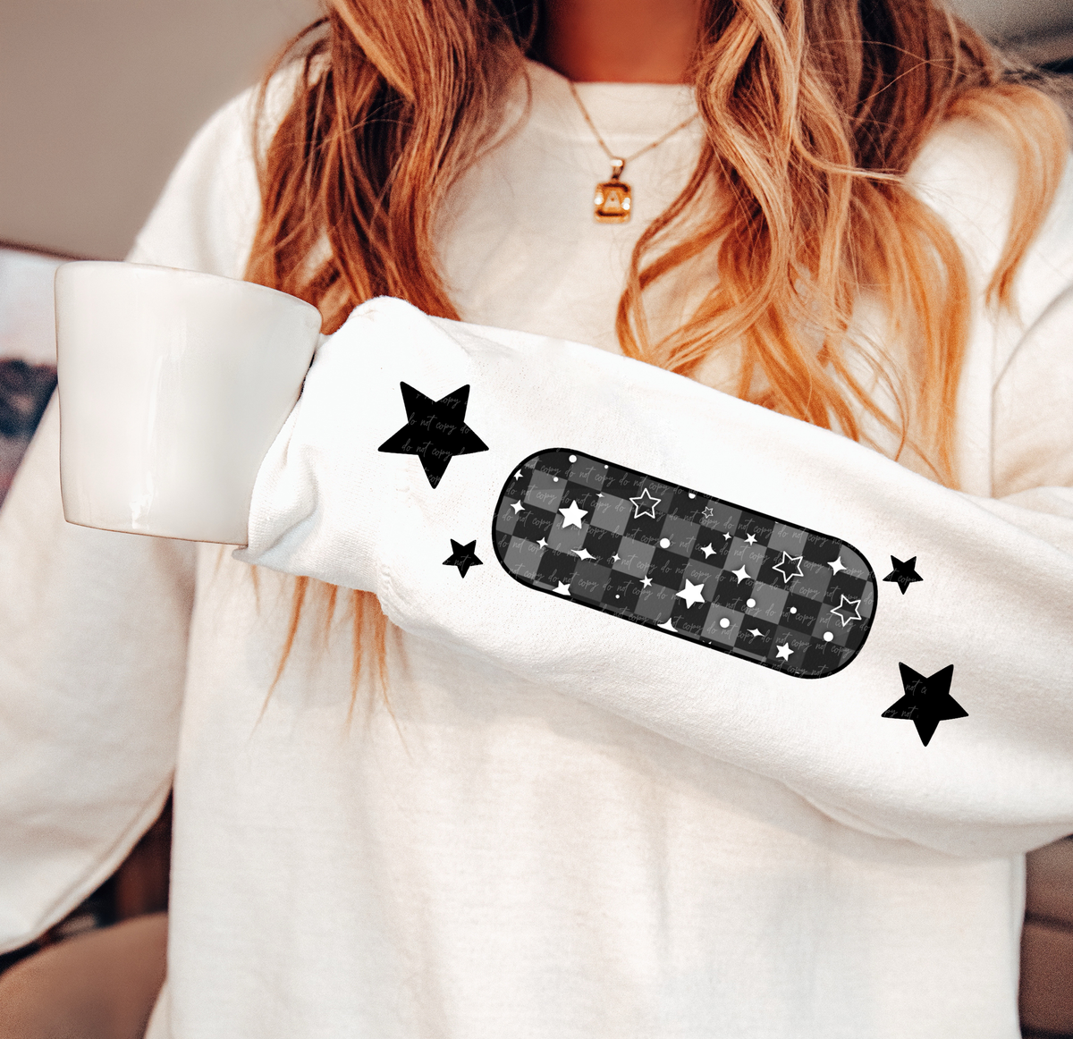 I Don't Bottle My Feelings The Pharmacy Does Black (Sleeve Print) 74687 DTF Transfer