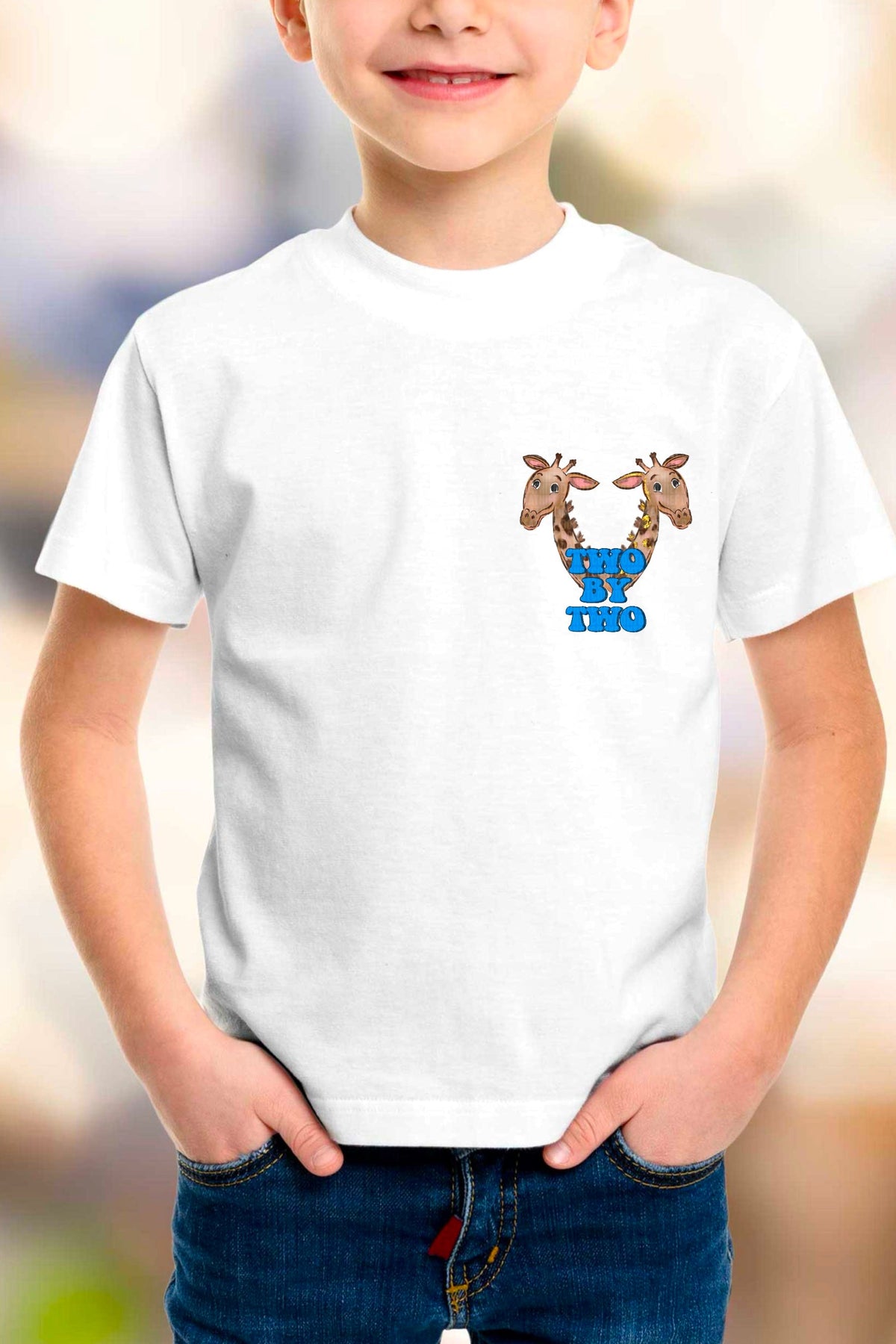 Boy noahs ark pocket DTF transfer