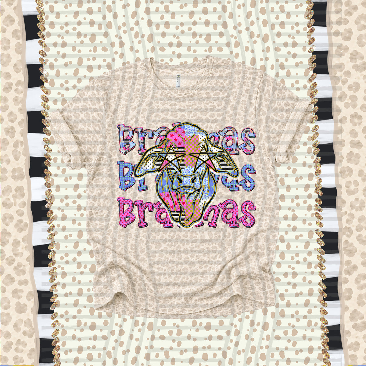 Brahmas-Dolly Doodle Print (Caplinger) DTF Transfer