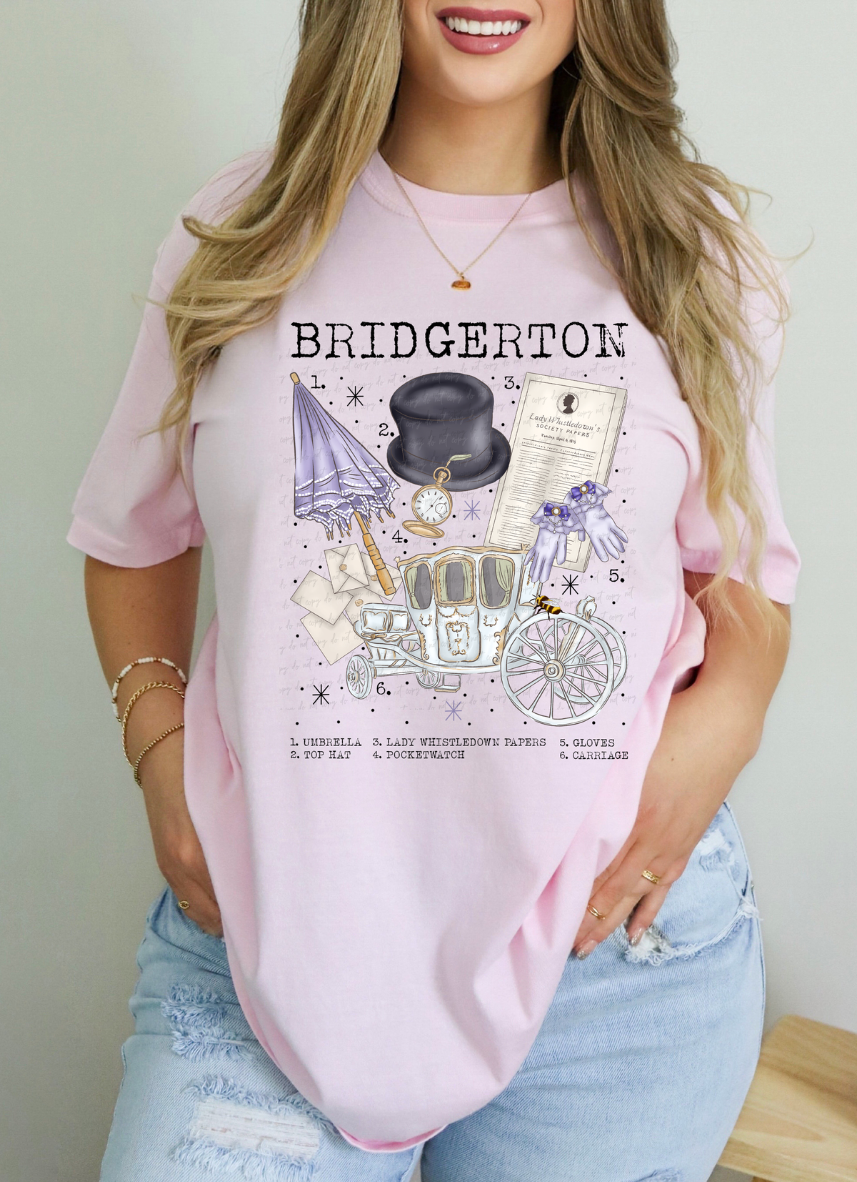 Bridgerton Chart 115298 DTF transfer