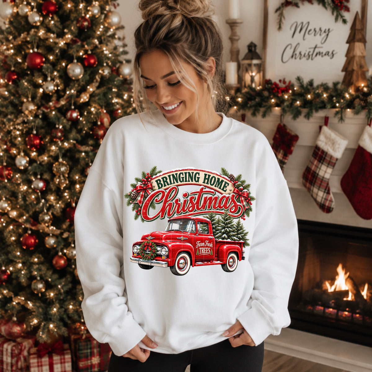 Bringing home Christmas (SDD) DTF Transfer