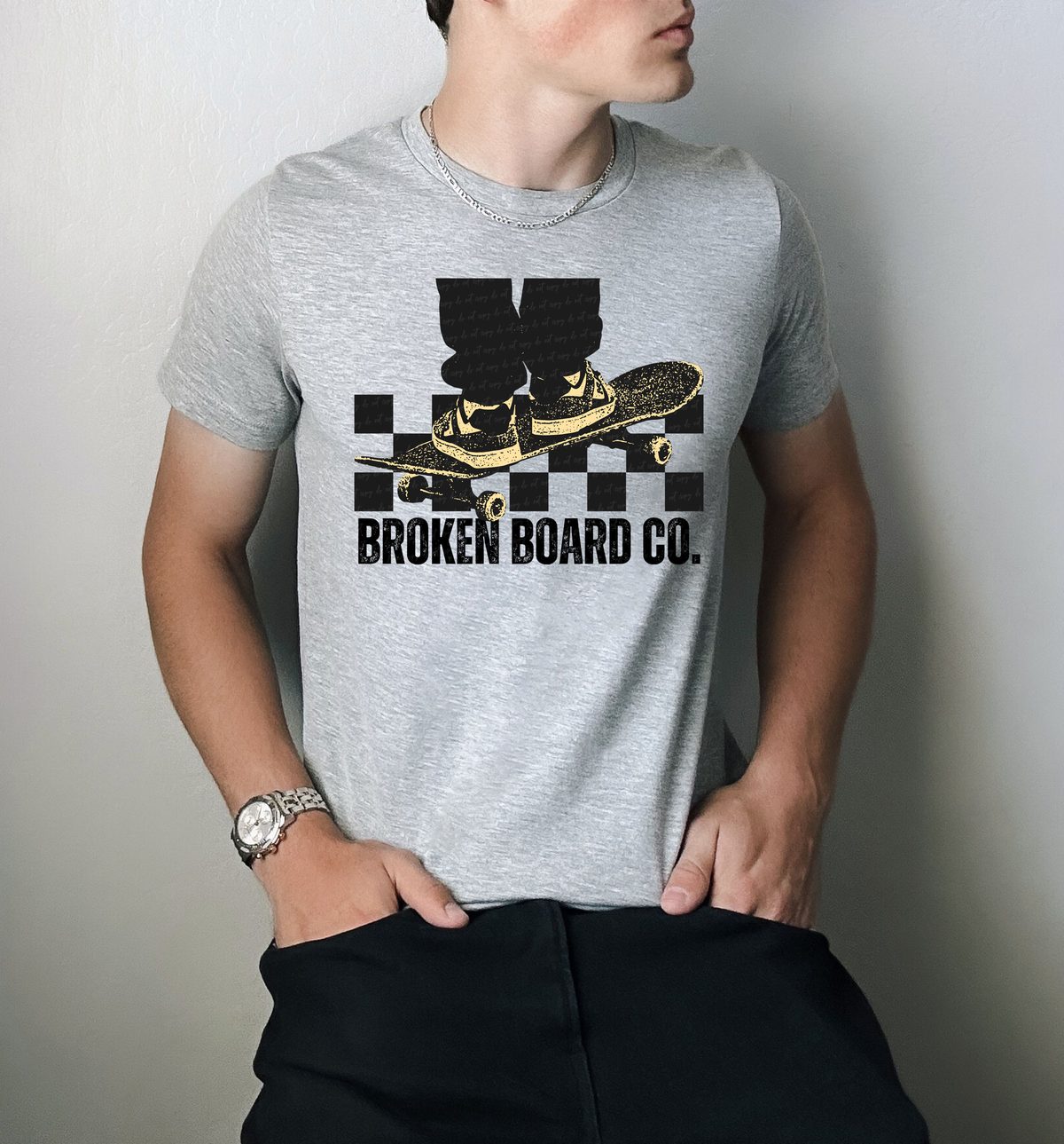 Broken Board Co BLACK 117818 DTF transfer