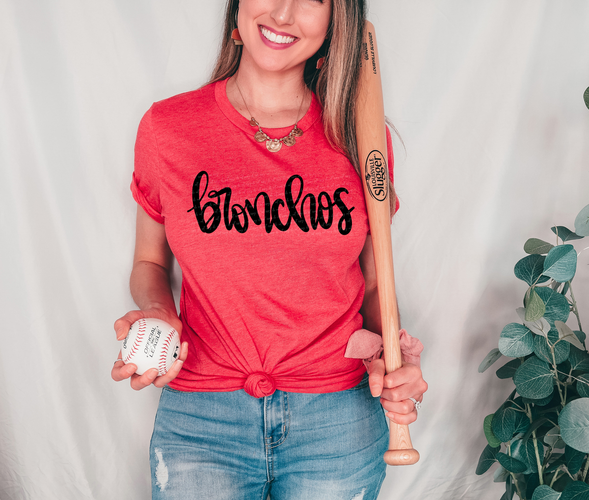 Bronchos Hand Lettered 54018 DTF transfer